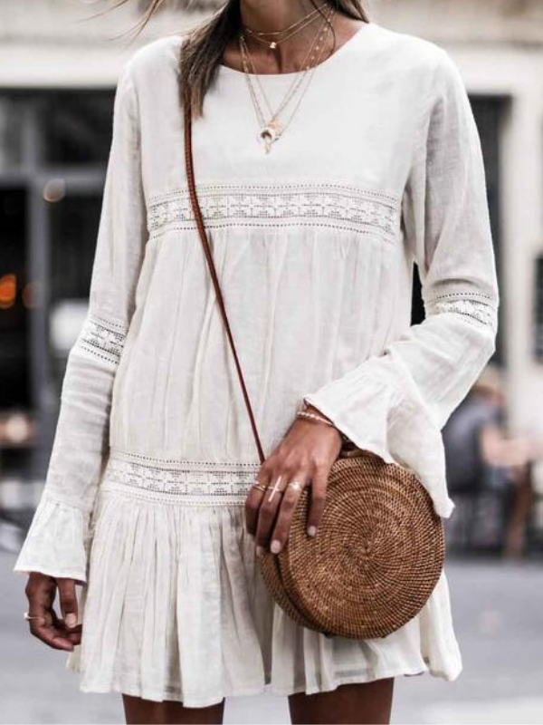 Tenue sales avec robe