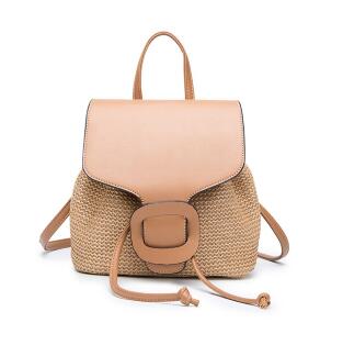 Sac à dos en paille