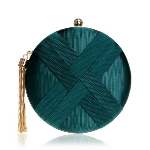 Pochette Ronde Demoiselles d'honneur / Cérémonies Tendance Rond