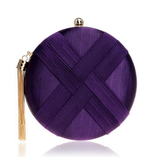 Pochette Ronde Demoiselles d'honneur / Cérémonies Tendance Rond