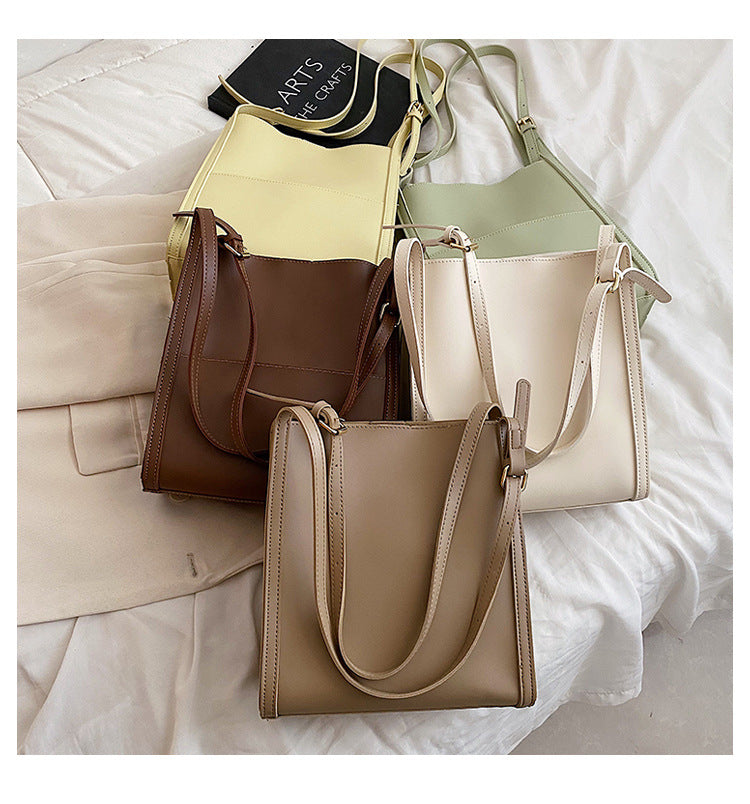 Grand Sac Cuir Porté Epaule