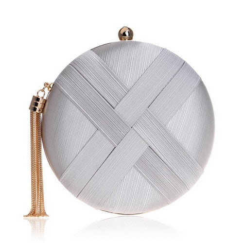 Pochette Ronde Demoiselles d'honneur / Cérémonies Tendance Rond