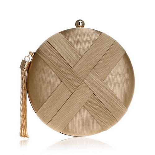 Pochette Ronde Demoiselles d'honneur / Cérémonies Tendance Rond