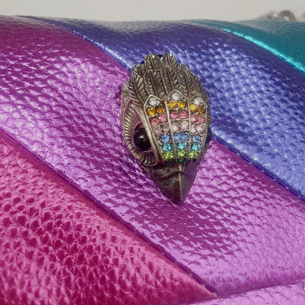 Sac tête aigle multicolore bandoulière