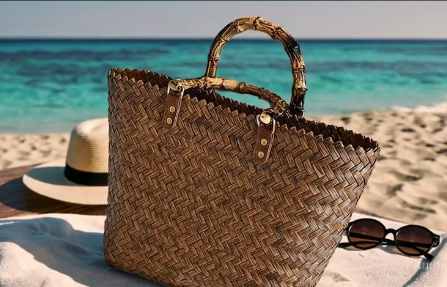 Sac de plage bohème chic