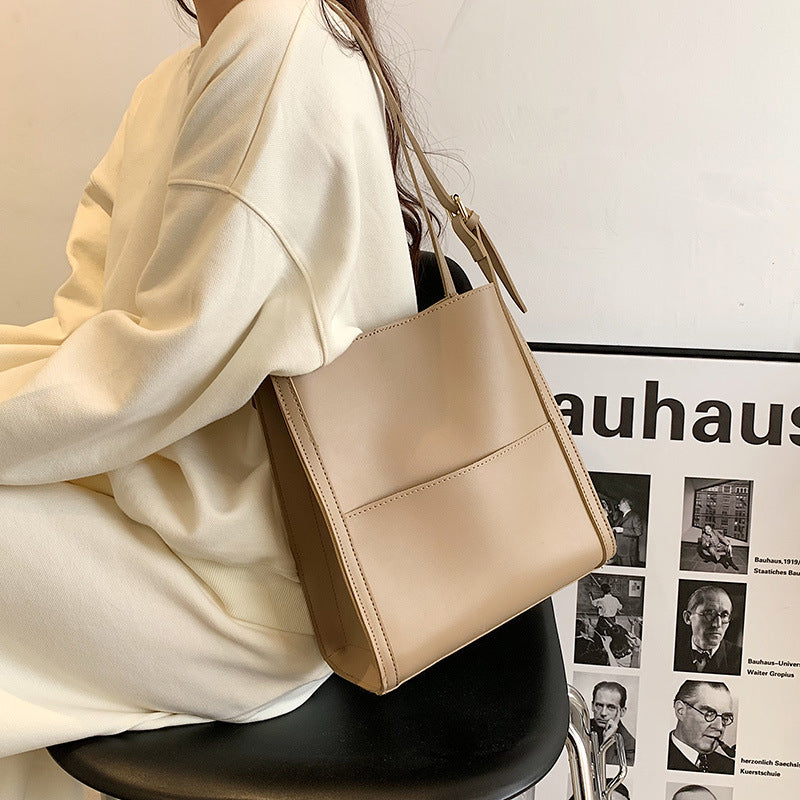Grand Sac Cuir Porté Epaule
