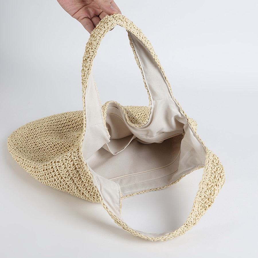 Sac en paille été femme