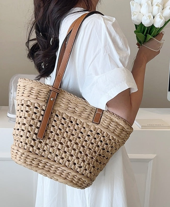 Sac de paille pour la plage