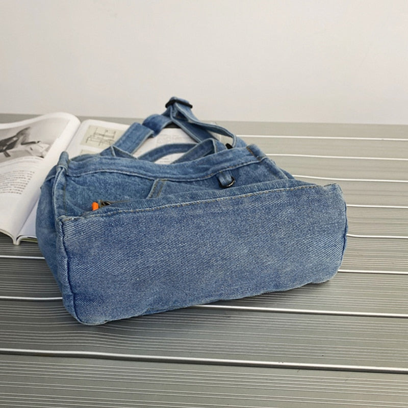 Petit sac à main en jean femme