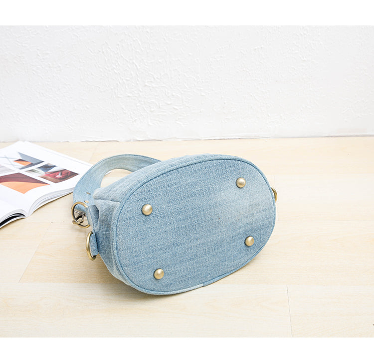 Sac en jean femme bleu clair tendance