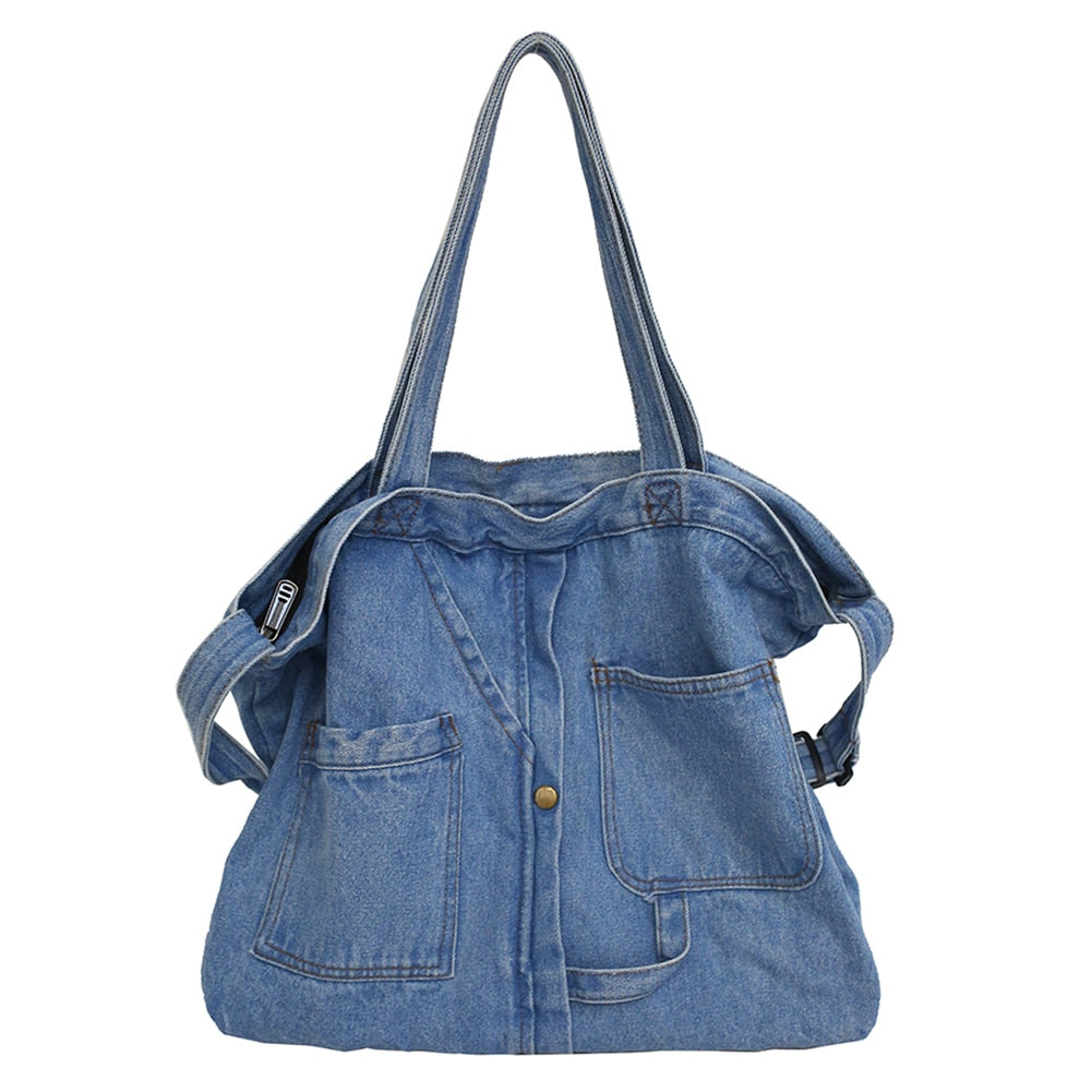 Grand sac en jean