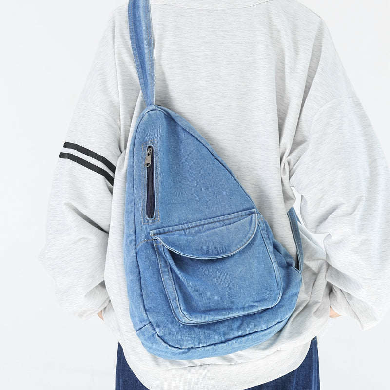Sac à dos en jean tendance