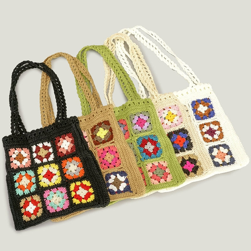 Sacs à main en crochet bohème