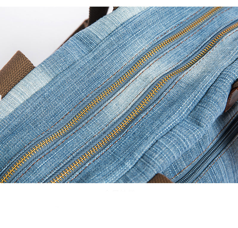 Sac de voyage en jean tendance