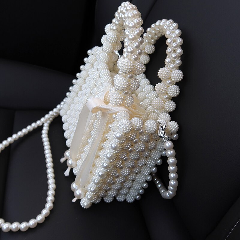 Sac perle vintage chic