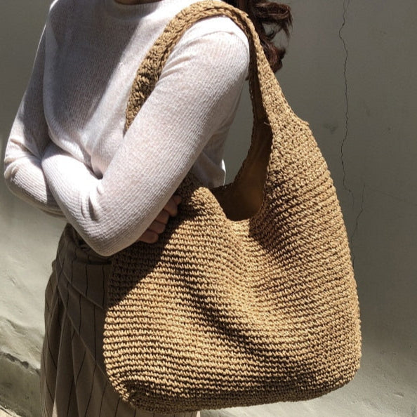 Sac en paille été tendance