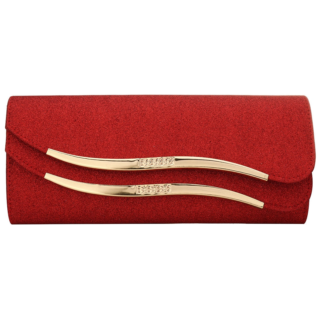 Pochette de mariage pour femme rouge