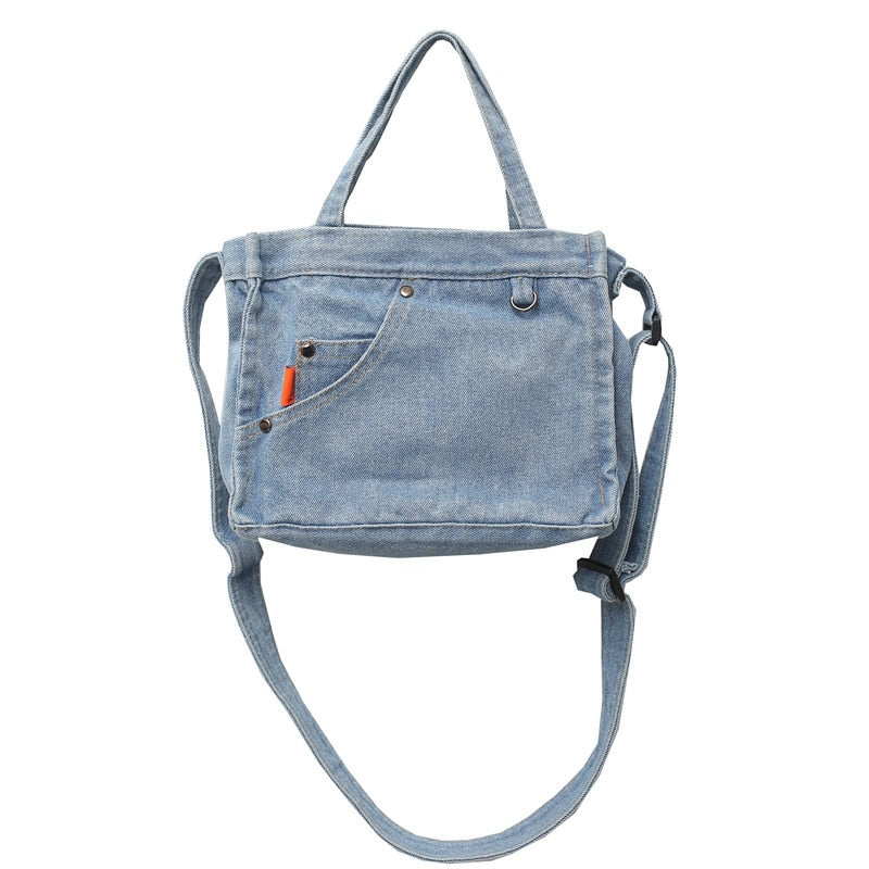 Petit sac à main en jean