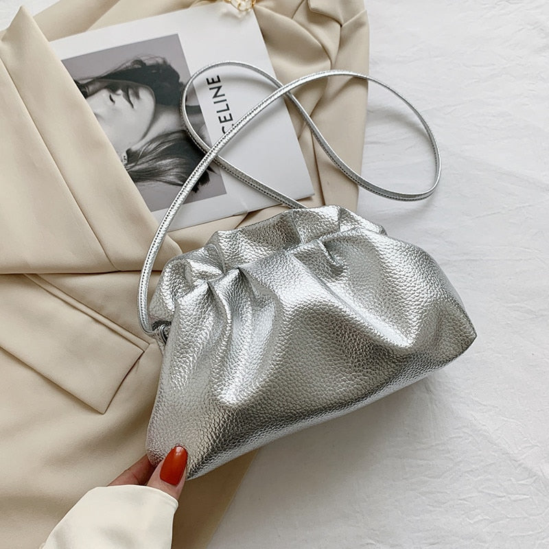 Sac de soirée doré argent