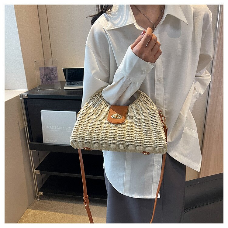 Sac en paille chic femme
