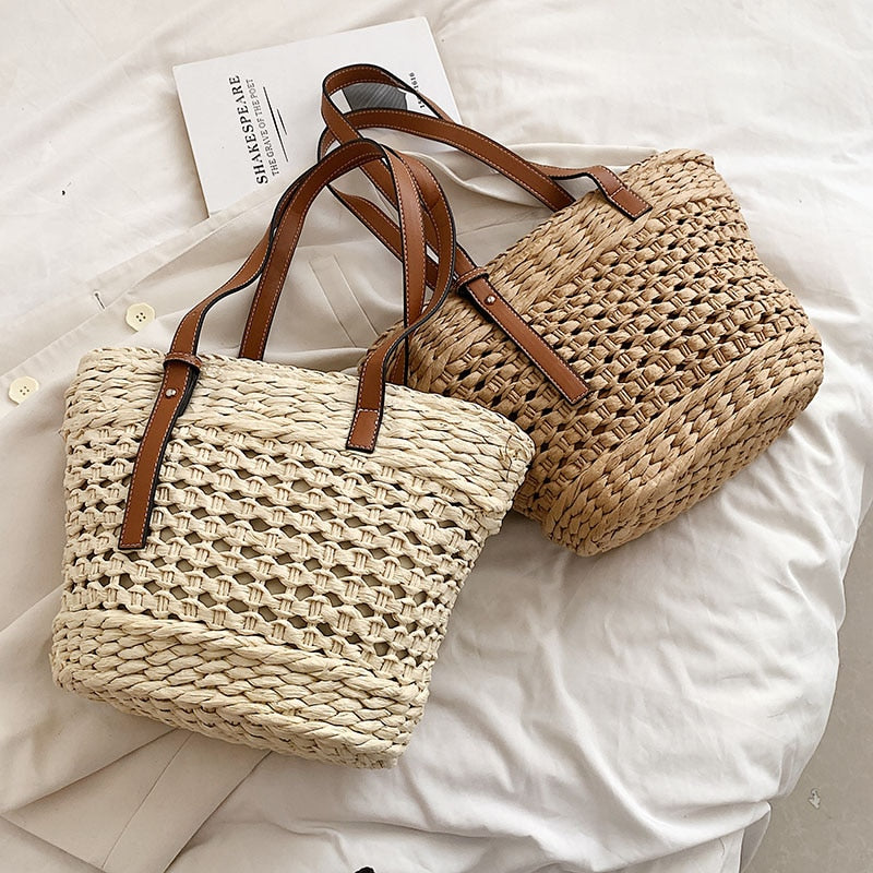 Sacs de paille pour la plage