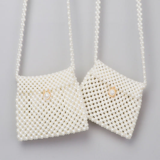 sac bandoulière perles