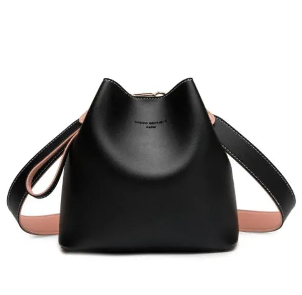 Sac Cuir à Bandoulière noir