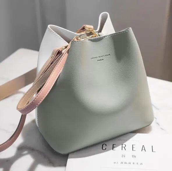 Sac Cuir à Bandoulière vert