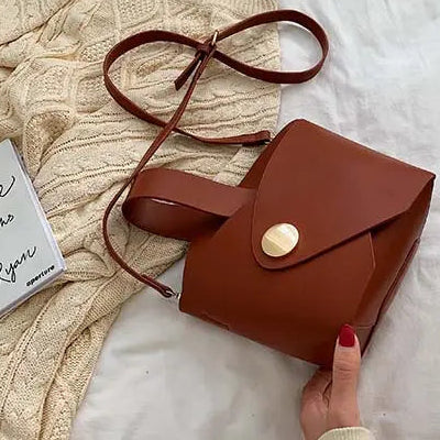 Sac Luxe à Bandoulière brun