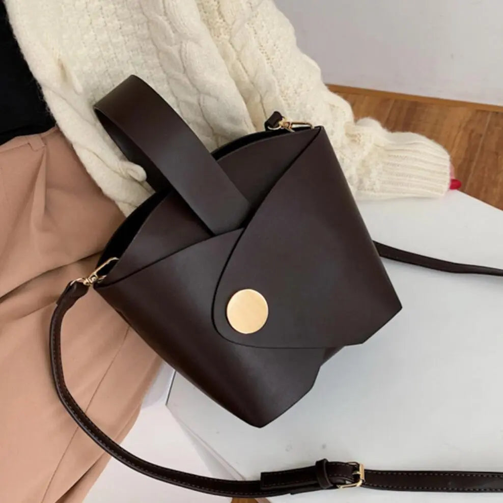 Sac Luxe à Bandoulière café