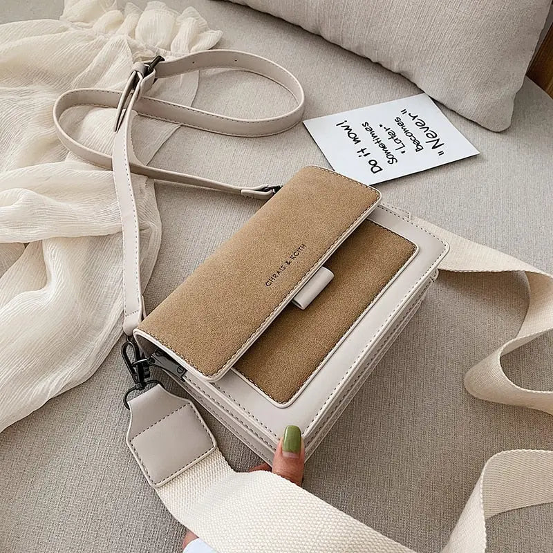 Sac à Bandoulière Simple pour Femme khaki