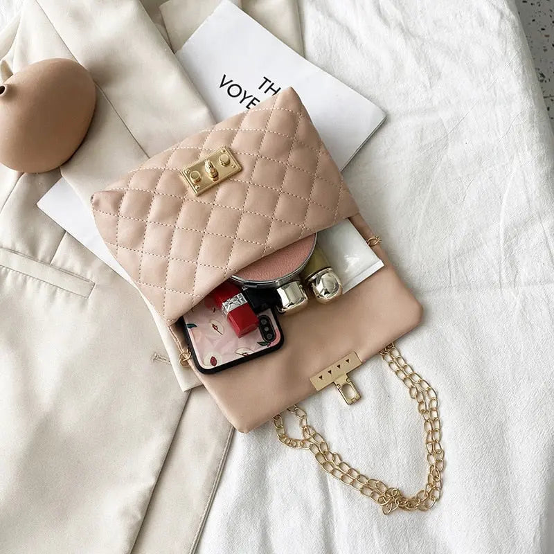Sac à Bandoulière en Cuir chic