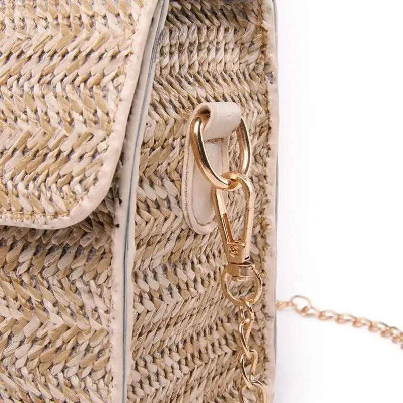 Sac en Paille Chic et Bohème été