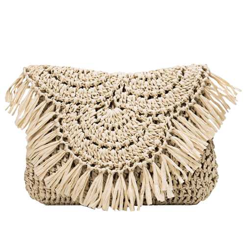 Sac en Raphia été beige