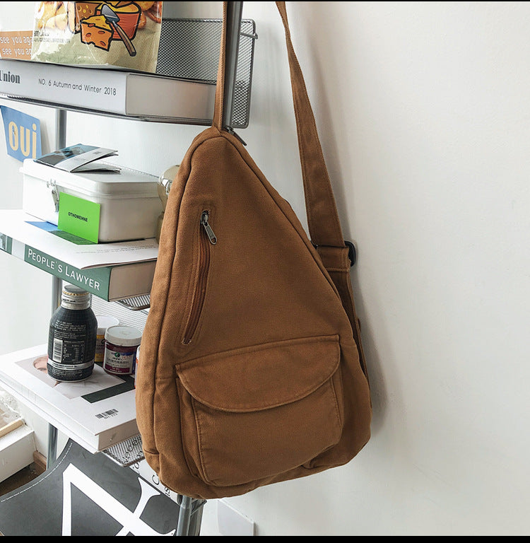 Sac à dos bandoulière jeans Tendance Rond