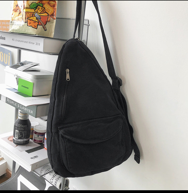 Sac à dos bandoulière jeans Tendance Rond