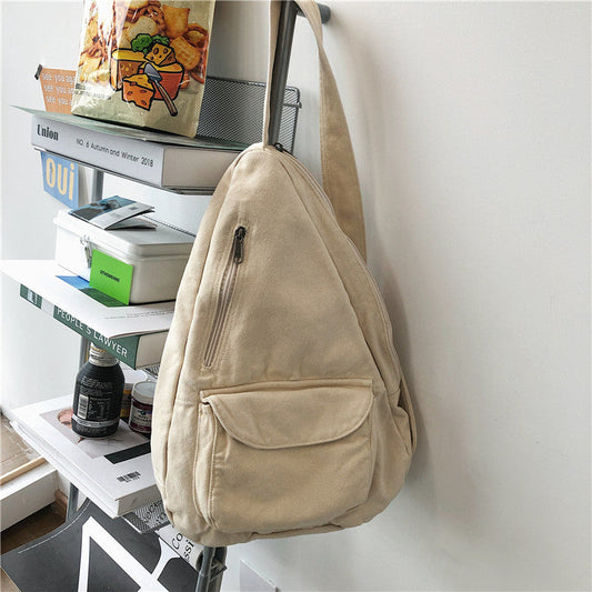 Sac à dos bandoulière jeans Tendance Rond