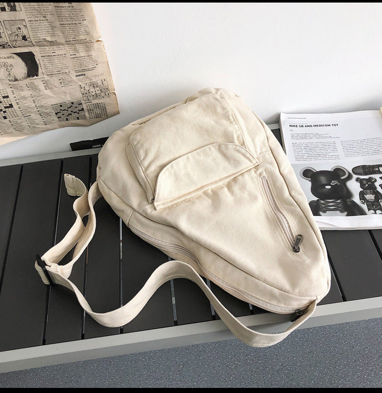 Sac à dos bandoulière jeans Tendance Rond