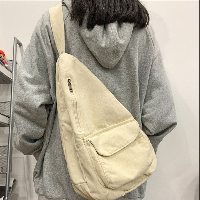 Sac à dos bandoulière jeans 