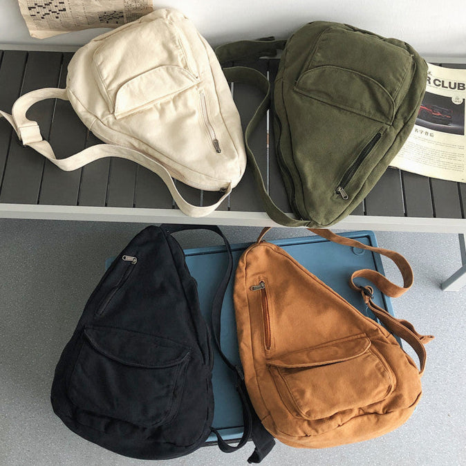 Sac à dos bandoulière jeans Tendance Rond