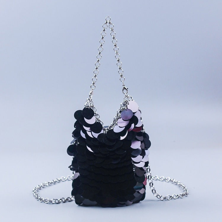 Sac sequin noir