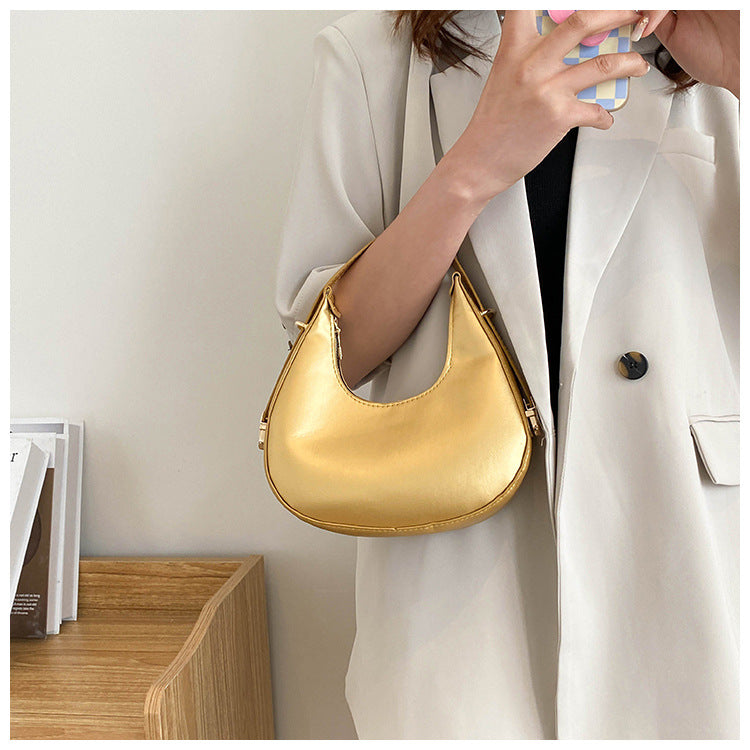 Sac de soirée tendance femme or