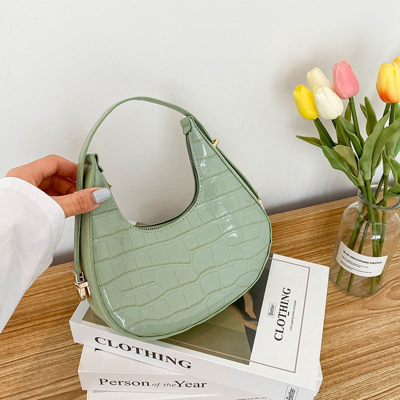Sac de soirée tendance femme vert