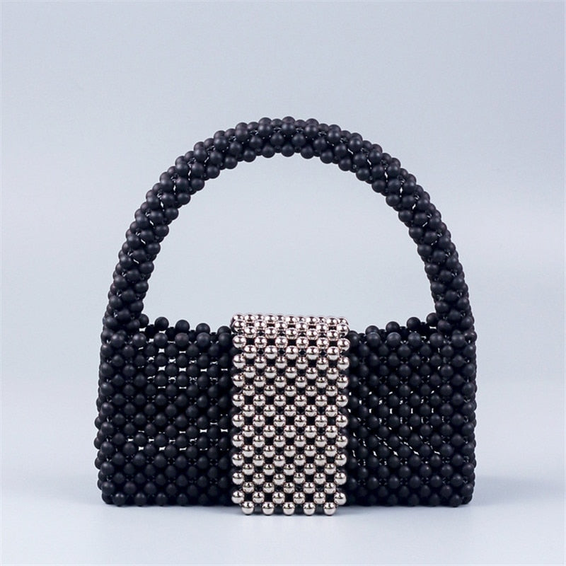 sac perle noir