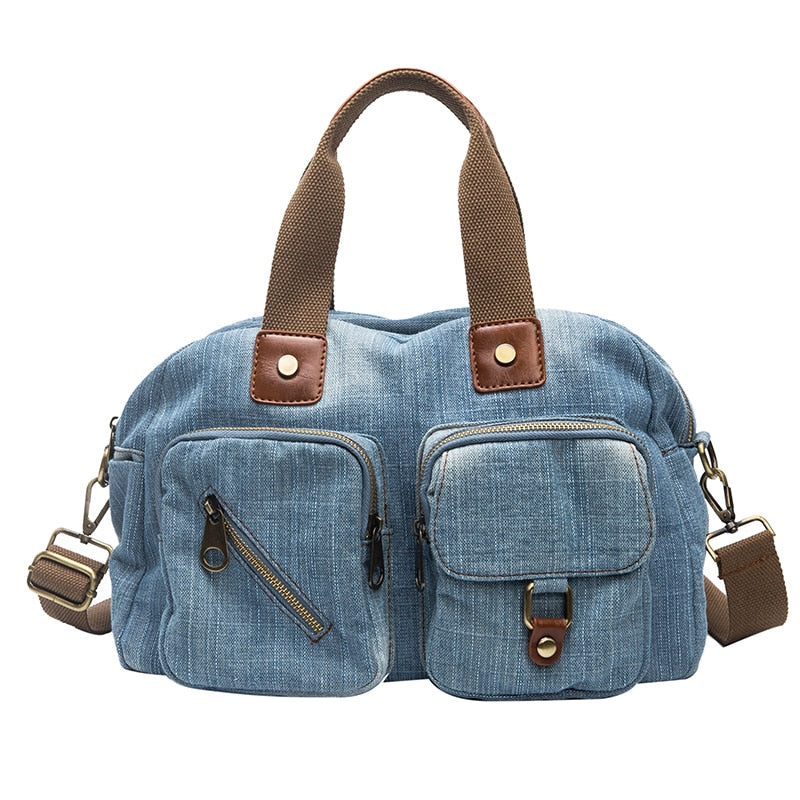 Sac de voyage en jean