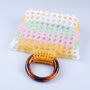 Mini sac perle multi-color chic