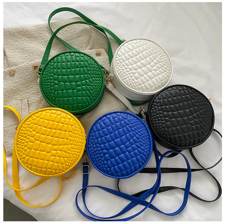 Petits sacs en cuir effet crocodile