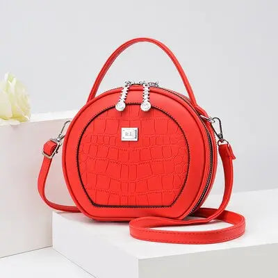 Sac Rond Tendance rouge