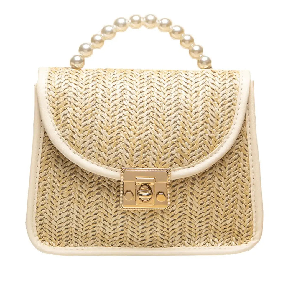 Sac à Main Paille Anse Rond