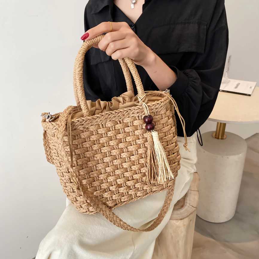 Sac à main Raphia tendance